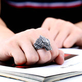 Game of Thrones Ice Wolf Ring