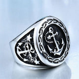 The Rebel Ring ™ - Antique Anchor Ring