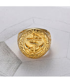 Gold Anchor Ring