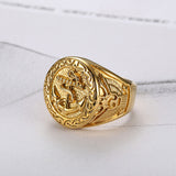 Gold Anchor Ring