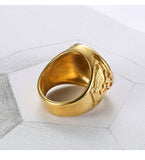 Gold Anchor Ring