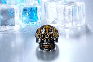 Gothic Carving Skull Ring