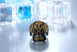 Gothic Carving Skull Ring