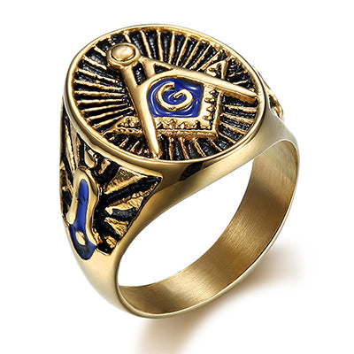Golden Egyptian Ring