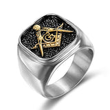 Retrò Masonic Ring