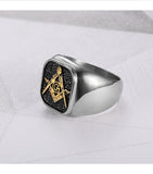 Retrò Masonic Ring